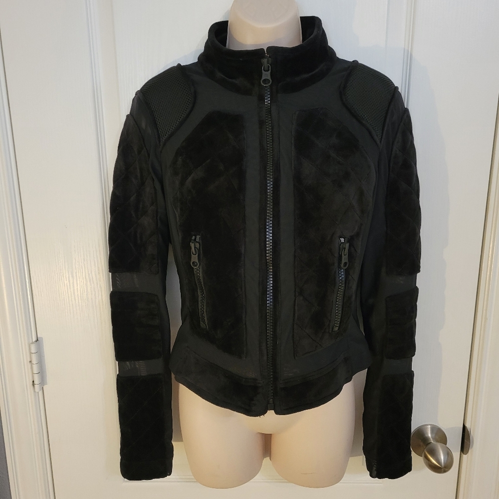 Blanc Noir velvet jacket